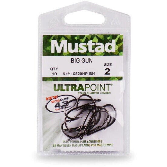 MUSTAD BIG GUN HOOK MAR.1 12BUC/PL