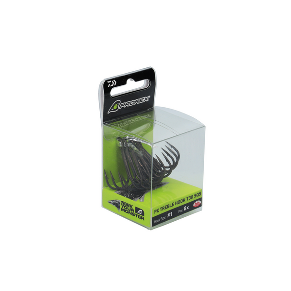 DAIWA ANCORA TRIPLA PROREX TREBLE HOOK T30 SQS NR.1/0 6BUC