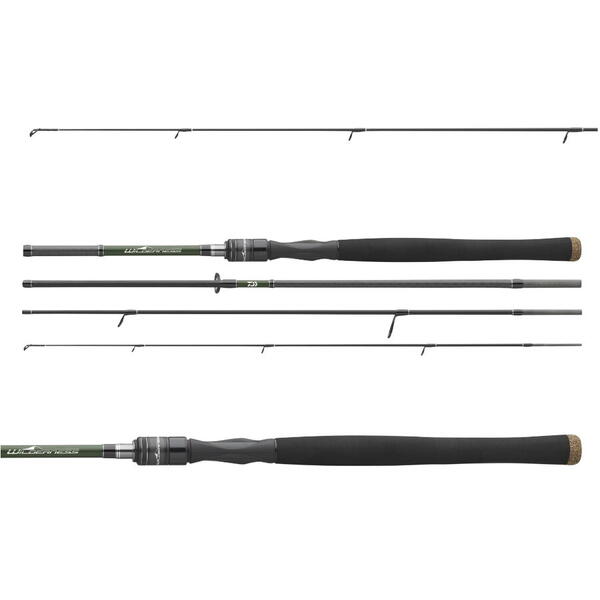 LANSETA SPINNING DAIWA 4BUC.WILDERNESS TRAVEL 2,05M/2-10G