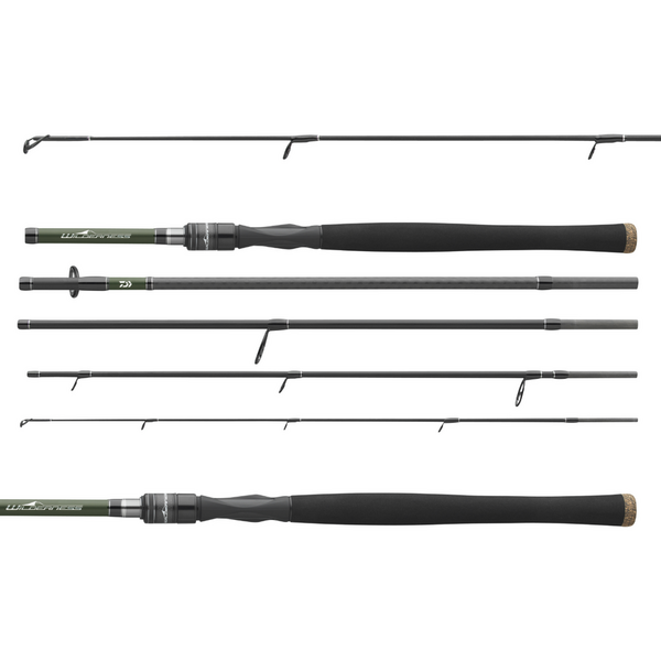 LANSETA SPINNING DAIWA 5BUC.WILDERNESS TRAVEL 2,30M/7-32G
