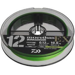DAIWA FIR MORETHAN 12BRAID EX+SI3 005MM/4,5KG/150M LIME GREEN
