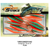 GIVADI SHAD FAST STRIKE TURBO ZANDER 10CM ORANGE ICE 10BUC/PL