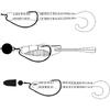 GAMAKATSU CARLIG OFFSET EWG NANO ALPHA NR 3/0 6BUC/PL