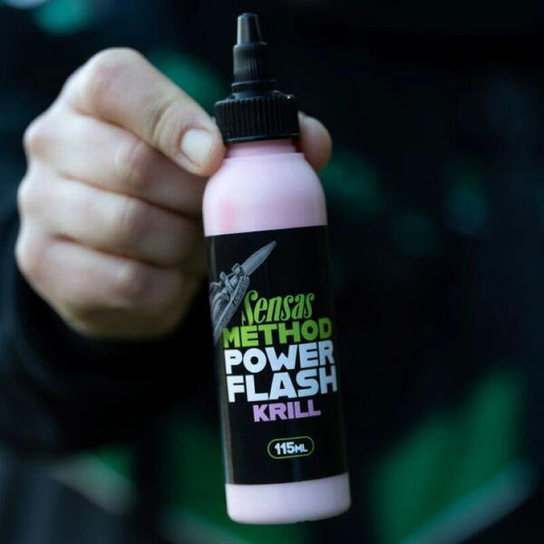 SENSAS ADITIV POWER FLASH KRILL 115ML
