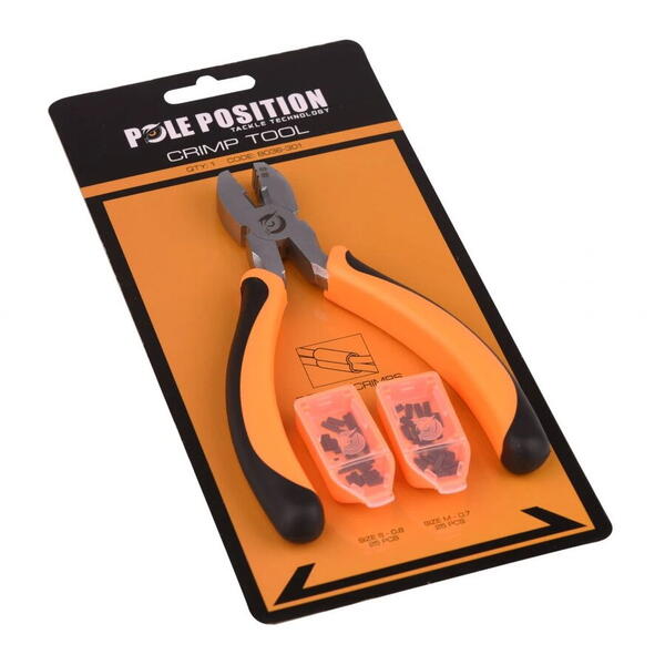 GAMAKATSU CLESTE POLE POSITION PT. SERTIZAT CRIMP TOOL + 2 CUTII CU BRIDE DUBLE