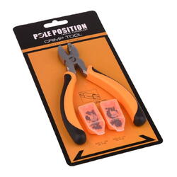 GAMAKATSU CLESTE POLE POSITION PT. SERTIZAT CRIMP TOOL + 2 CUTII CU BRIDE DUBLE