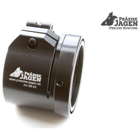 PRAZISE JAGEN ADVANCED QUICK DETACH ADAPTER D56MM M52X0,75