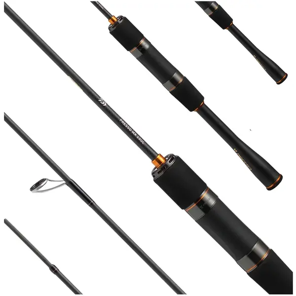 LANSETA SPINNING DAIWA 2BUC.25 PRESSO MX 62UL+E 1,88M/0,4-3G