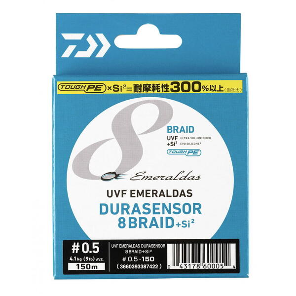 DAIWA FIR EMERALDAS DURASENSOR 8BRAID #0,6/0,06MM/4,8KG/150M