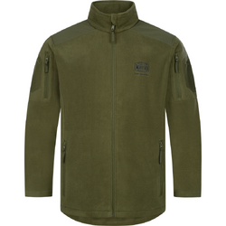 JACHETA SILENT FLEECE MATT OLIV MAR.XL