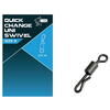 NASH TACKLE VARTEJ QUICK CHANGE SWIVEL 10BUC/PL NR.8