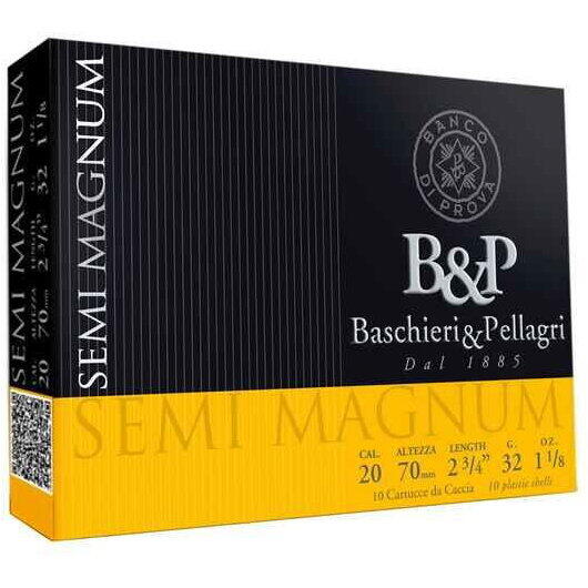 BASCHIERI & PELLAGRI CARTUS B&P SEMIMAGNUM CAL.20/32/2,5(7)