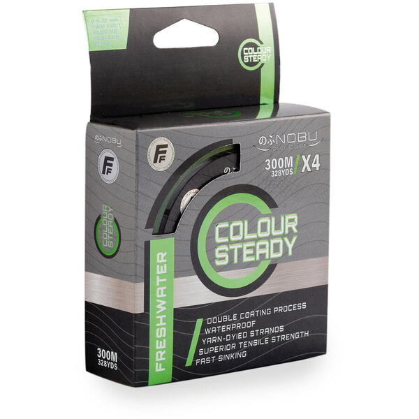 LINEAEFFE FIR FF.NOBU COLOUR STEADY BX300/0,25MM/32,6KG/300M/VERDE