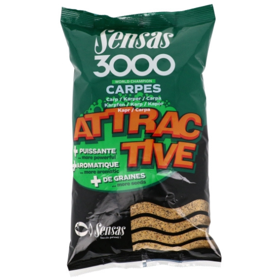 XX NADA SENSAS 3000 ATRACTIVE CARP 1KG