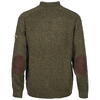TREESCO PULOVER KAKI CU BRODERIE L