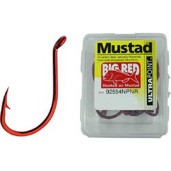 MUSTAD CARLIG ULTRAPOINT BEAK BAIT HEAVY BIG RED NR.1/0 8BUC