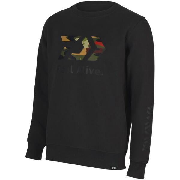 DAIWA BLUZA D-VEC CREW NECK CAMO MAR.L