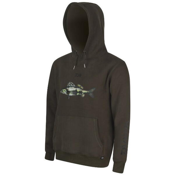 DAIWA HANORAC D-VEC HOODIE ZANDER DARK OLIVE MAR.XL
