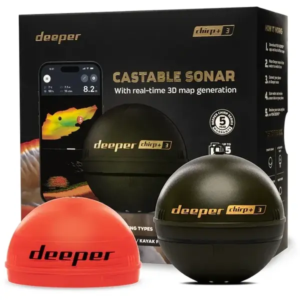 DEEPER SONAR SMART CHIRP+ 3.0 FLDP47