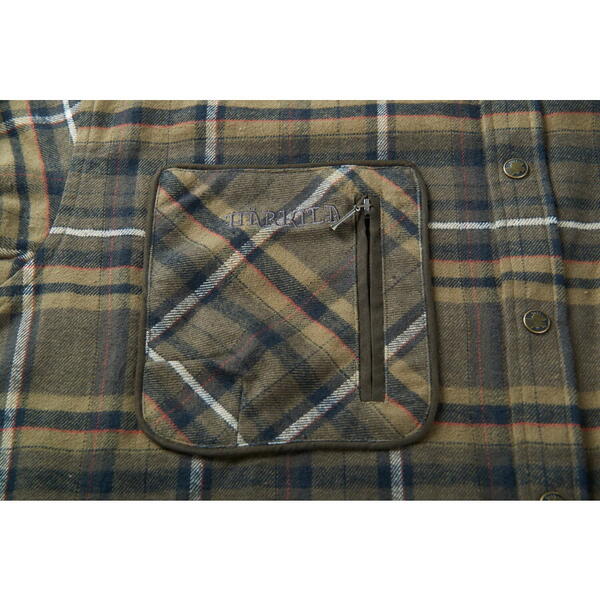HARKILA CAMASA PAJALA SHIRT  WILLOW GREEN CHECK MAR.L