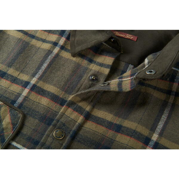 HARKILA CAMASA PAJALA SHIRT  WILLOW GREEN CHECK MAR.XL