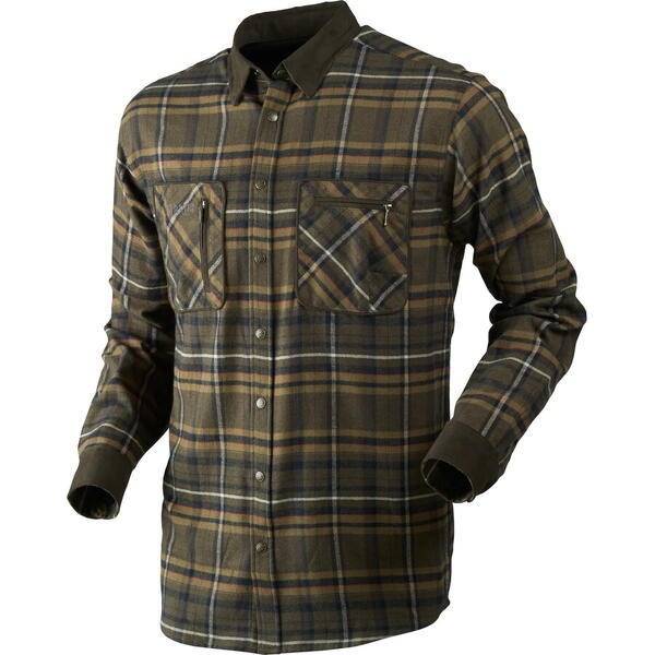 HARKILA CAMASA PAJALA SHIRT  WILLOW GREEN CHECK MAR.XL