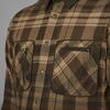 HARKILA CAMASA PAJALA SHIRT  BEIGE W/BROWN MAR.XL