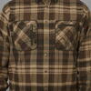 HARKILA CAMASA PAJALA SHIRT  BEIGE W/BROWN MAR.XL
