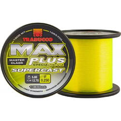 TRABUCCO FIR MAX PLUS SUPERCAST HI-VIZ FLUO 020MM/4,0KG/1000M