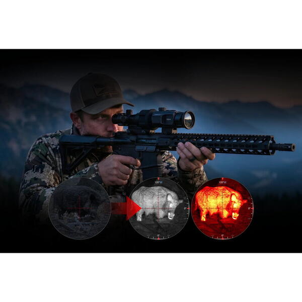 ATN MONOCULAR VEDERE TERMICA TICO 6 1-15X 50MM 640X512 64GB