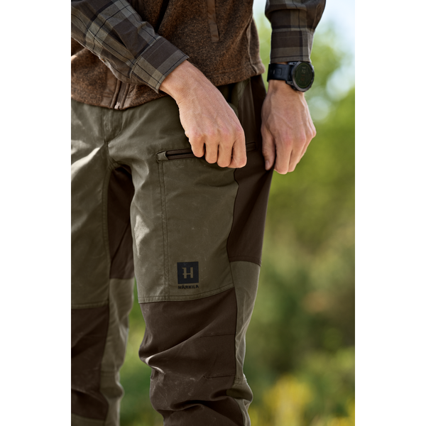 HARKILA PANTALONI FJELL GRAPE LEAF/WILLOW GREEN MAR.56