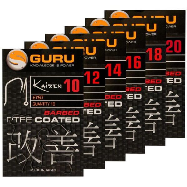 GURU CARLIG KAIZEN EYED NR.16 BARBED 10BUC/PL