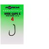KORDA CARLIG ESSENTIALS WIDE GAPE X BARBED NR.4 10BUC/PL