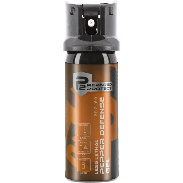 UMAREX SPRAY AUTOAPARARE PREPARED 2 PROTECT PEPPER DEFENSE GEL 38M