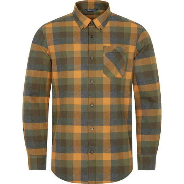 BLASER CAMASA MARVIN FLANNEL GREEN/ORANGE MAR.L (532)