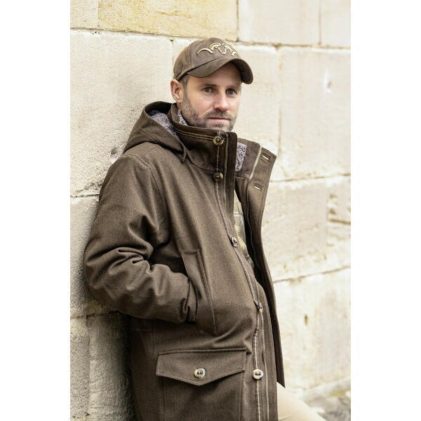 BLASER JACHETA PAMIR PARKA ARGALI DARK BROWN MAR.M(657)