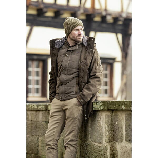 BLASER JACHETA PAMIR PARKA ARGALI DARK BROWN MAR.S(657)