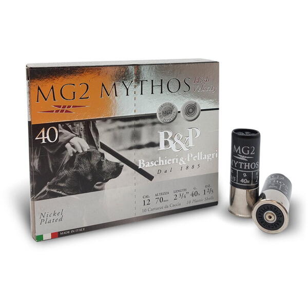 BASCHIERI & PELLAGRI CARTUS MG2 MYTHOS HV CAL.12/40G/3,7MM(1)