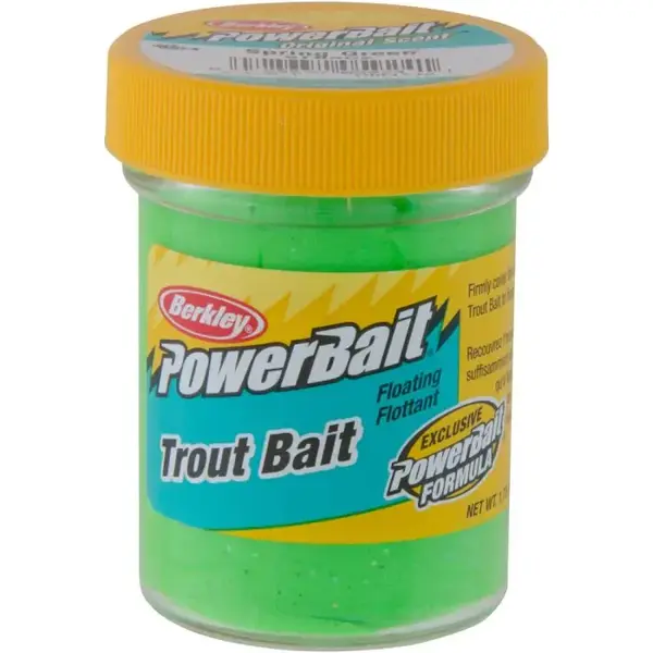 BERKLEY PASTA ARTIFICIALA 50G SPRING GREEN FLOATING