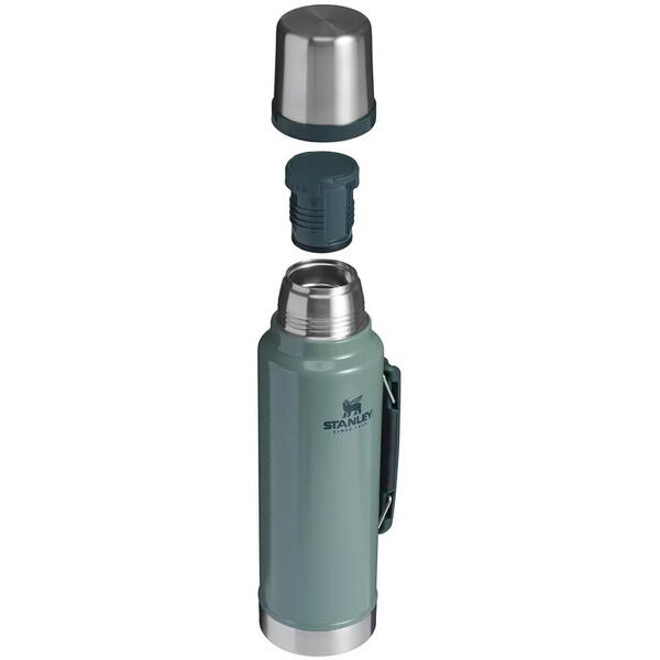 ARROW INT. TERMOS INOX STANLEY LEGENDARY CLASSIC HAMMERTONE  GREEN 1,4