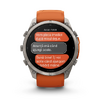 GARMIN CEAS FENIX 9 PRO AMOLED TITAN INREACH/ AUTUMN ORANGE 51MM