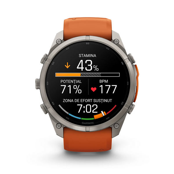 GARMIN CEAS FENIX 9 PRO AMOLED TITAN INREACH/ AUTUMN ORANGE 51MM
