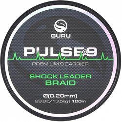 GURU FIR TEXTIL PULSE 9 SHOCK LEADER 0.20MM/100M