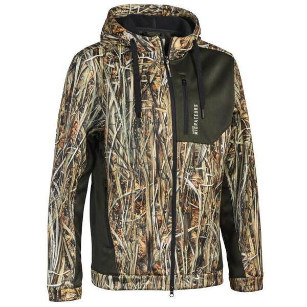 TREESCO JACHETA PERSCUSSION ZIP UP GHOSTCAMO WET MAR.S