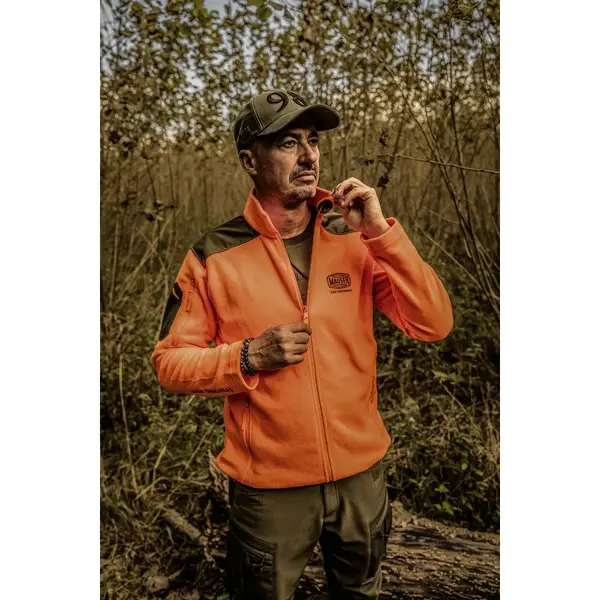 MAUSER JACHETA SILENT FLEECE PURE BLAZE ORANGE MAR.3XL